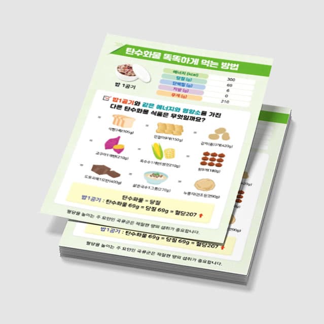 [G3-022] 탄수화물똑똑하게